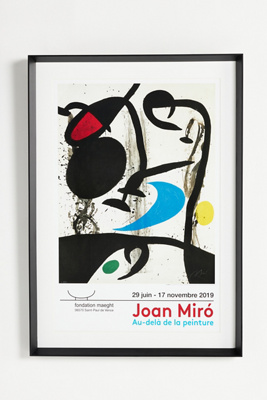 Joan Miró Vintage Poster Wall Art | AnthroHome