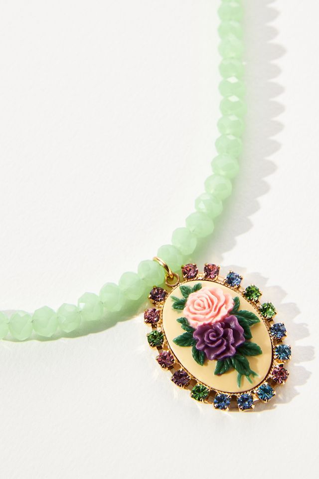 Julie Sion Pompadour Necklace #1