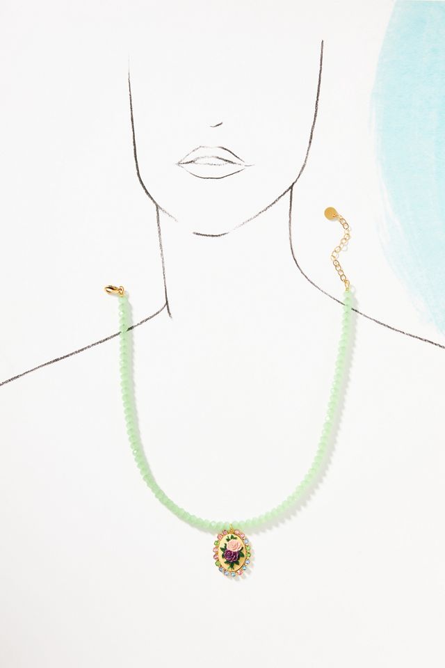 Julie Sion Pompadour Necklace #2