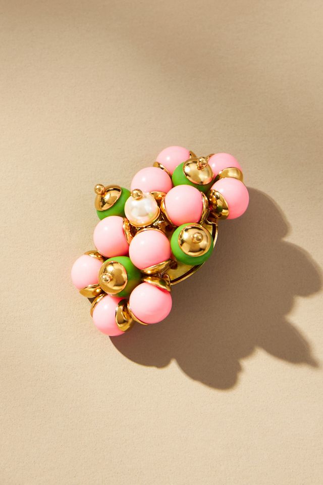 Julie Sion Beaded Clip-On Earrings #1