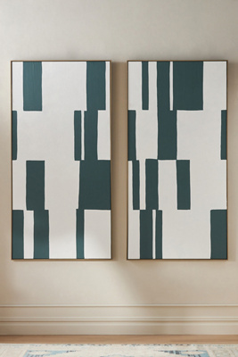 Wendover Art Group Green Transitions Wall Art
