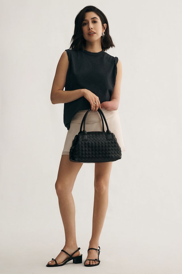 Woven Bowler Bag #1