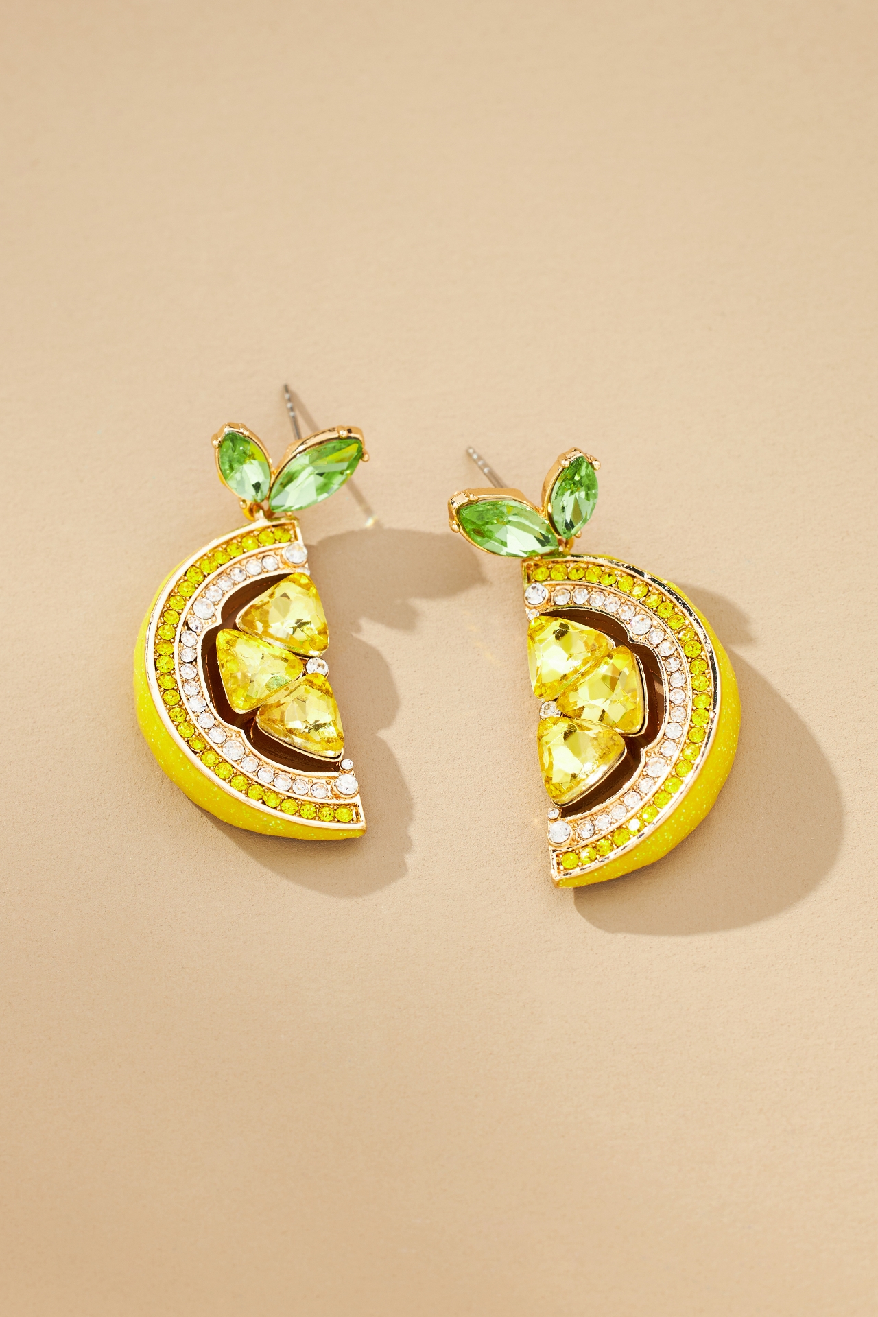 BaubleBar Main Squeeze Lemon Earrings