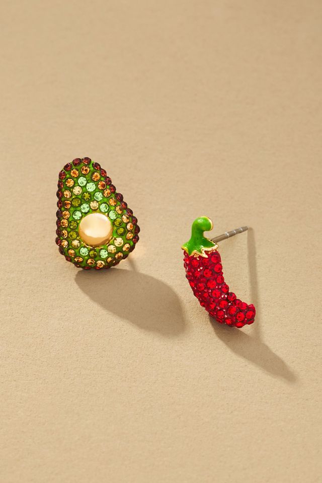 BaubleBar Avocado & Jalapeño Post Earrings, Set of 2 #1