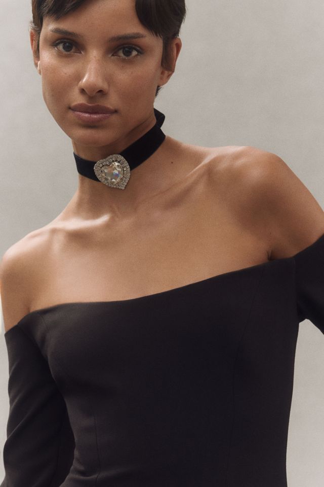 Bardot Nadene Off-The-Shoulder Hourglass Mini Dress #3