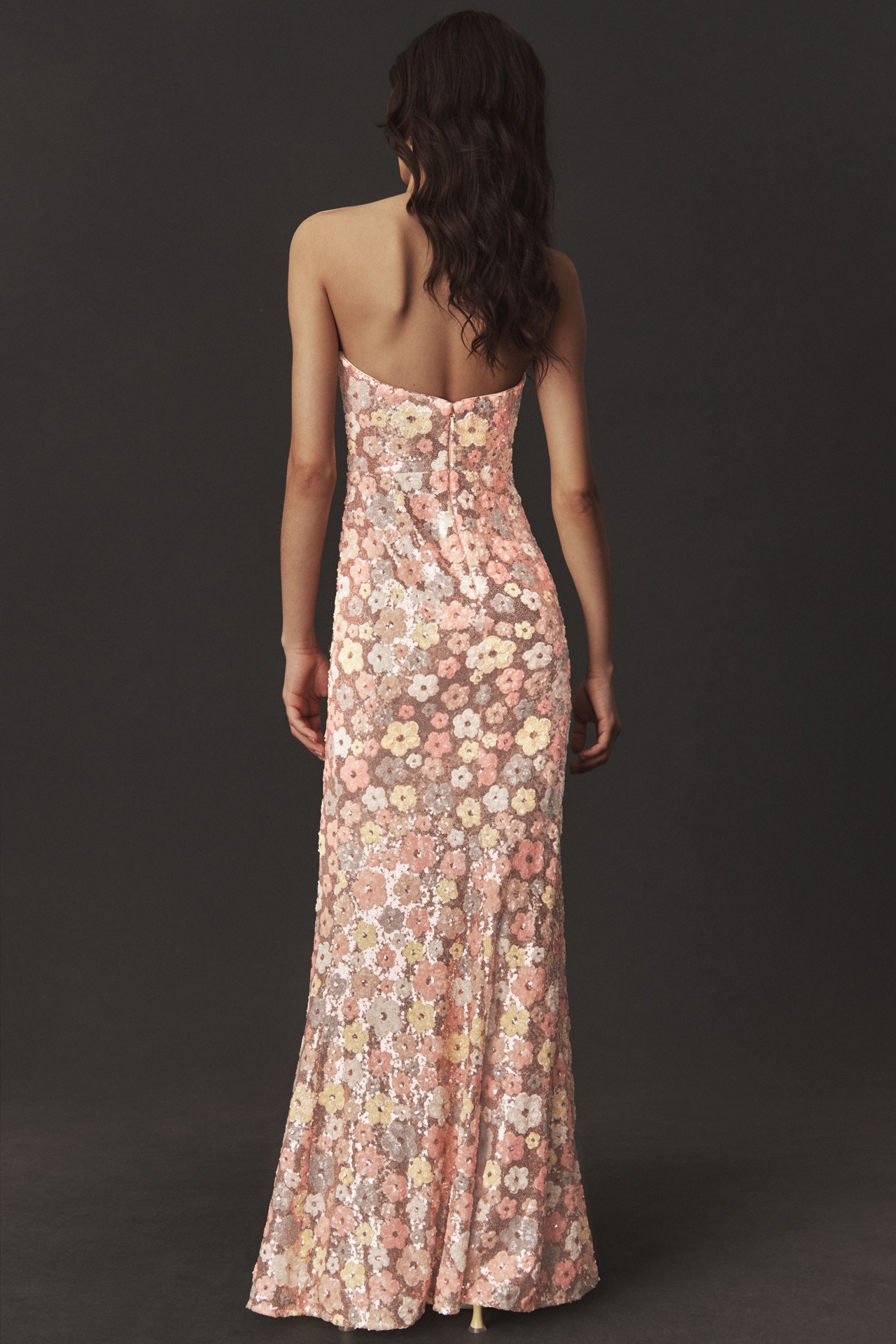 Dress The Population Janelle Strapless Maxi