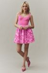 dress the population melanie sleeveless textured mini dress Dress The Population Melanie Sleeveless Textured Mini Dress