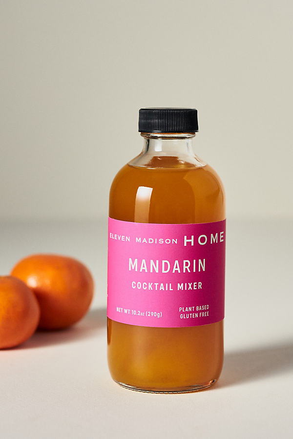 Eleven Madison Home Mandarin Cocktail Mixer In Orange