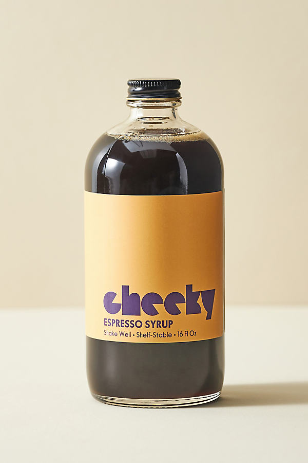 Cheeky Cocktails Espresso Syrup In Black
