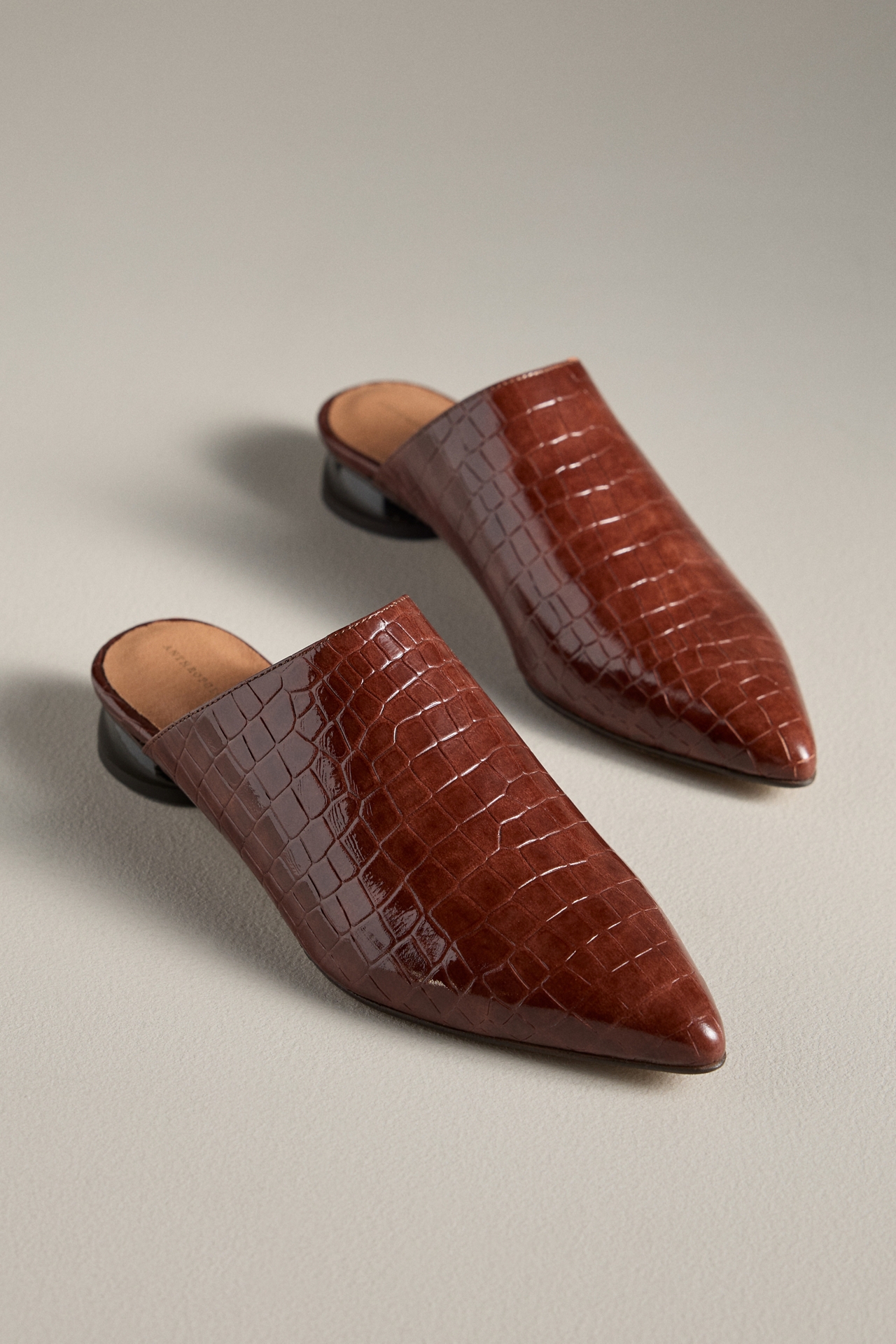 By Anthropologie Pointed-Toe Mules