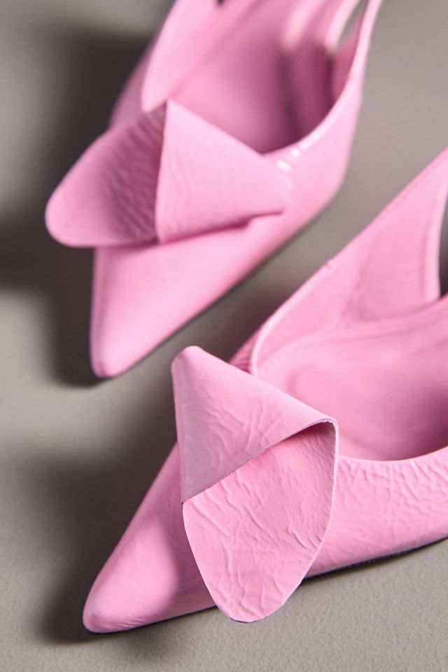 By Anthropologie 3D Slingback Heels #4