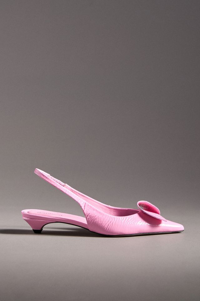 By Anthropologie 3D Slingback Heels #1