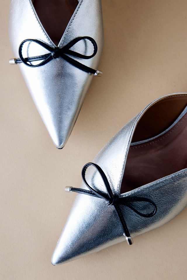 Maeve Bow Mule Heels #1