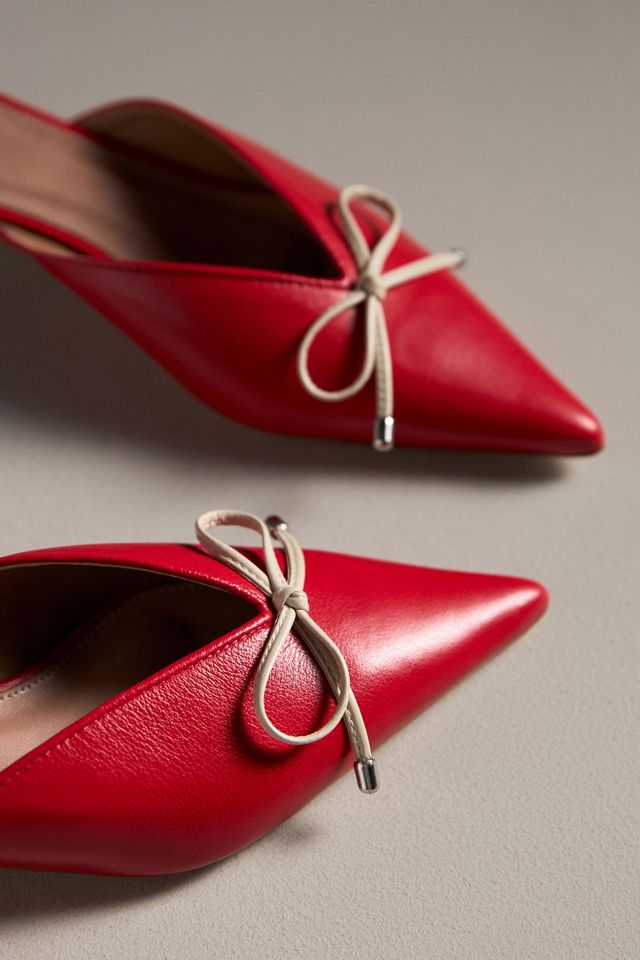 Maeve Bow Mule Heels #2