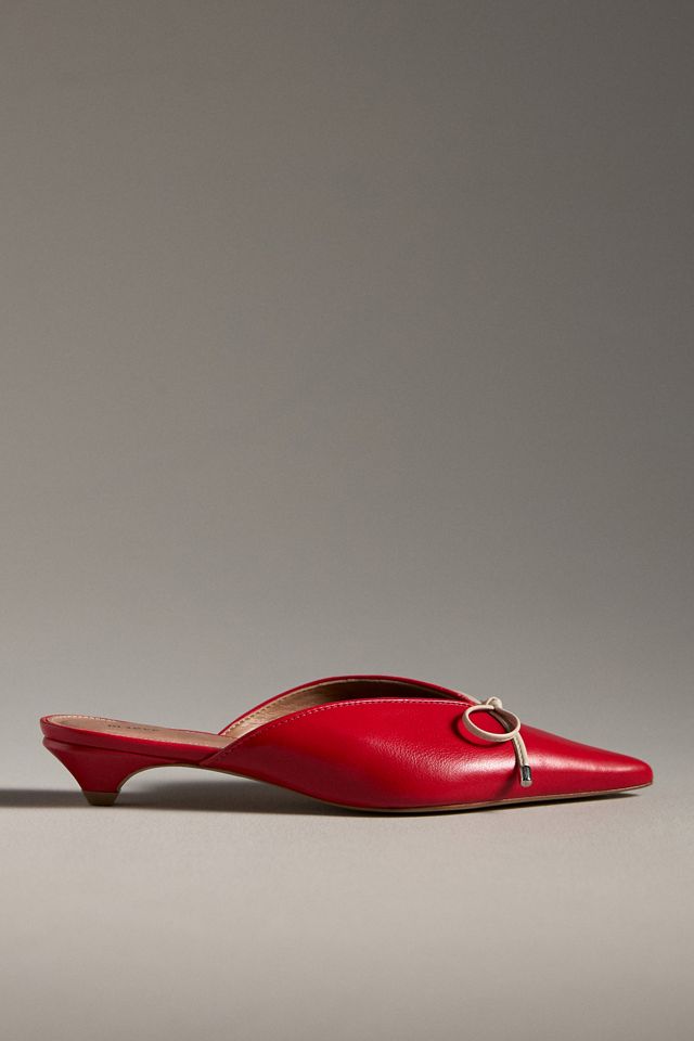 Maeve Bow Mule Heels #1