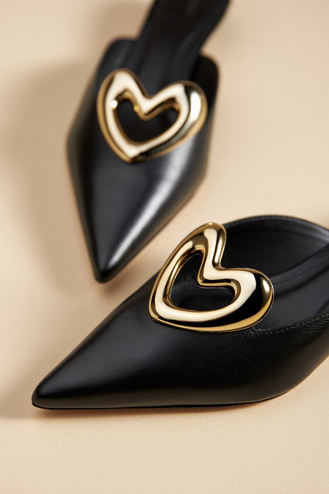 Maeve Heart Mule Heels #2