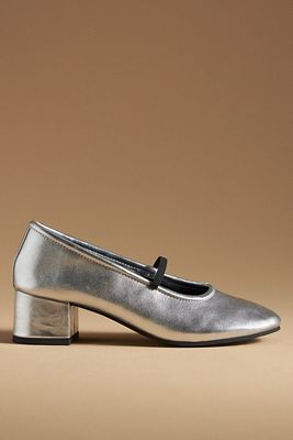 Seychelles Dusk To Dawn Mary Jane Heels In Silver