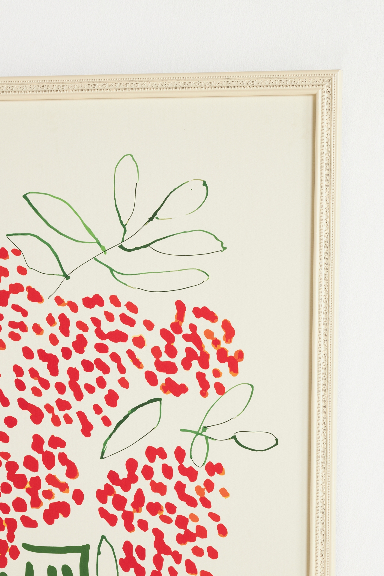 Orange Berries in a Vase Wall Art