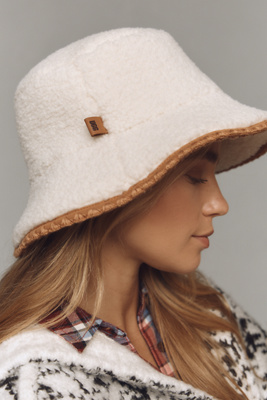 帽子 PALACE x UGG Shearling Bucket Hat Buy Palace x Ugg Shearling Bucket Hat 'Chestnut' - 1172073
