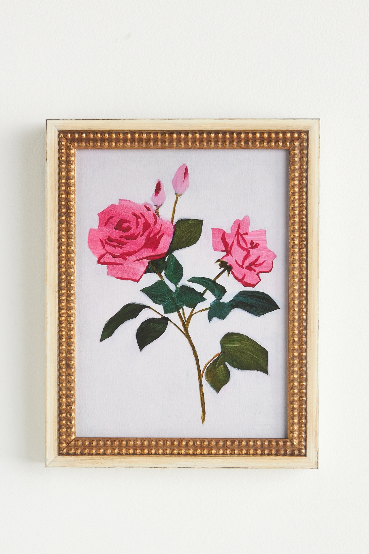 Shabby Pink Rose II Wall Art