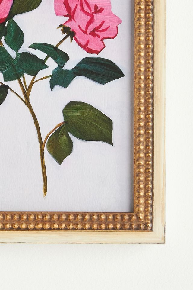 Shabby Pink Rose II Wall Art #1