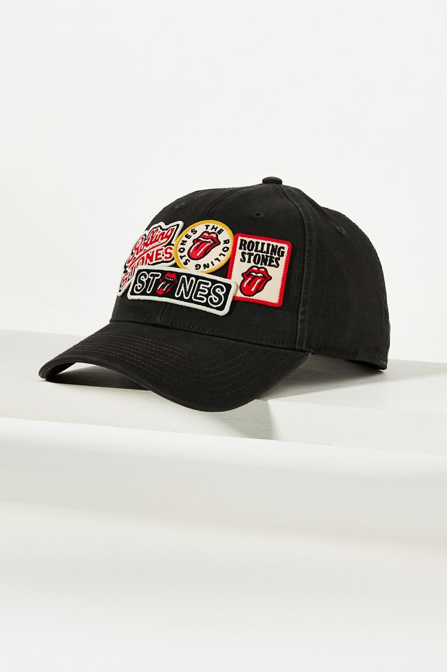American Needle x Anthropologie Rolling Stones Trucker Hat American Needle Rolling Stones Patch Baseball Cap  main image 4