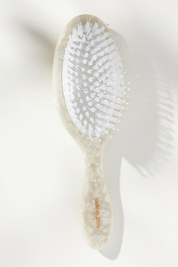 Shop Solar Eclipse Large Detangling Acetate Hair Brush In White