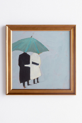 Artfully Walls Umbrella Couple 2 Wall Art