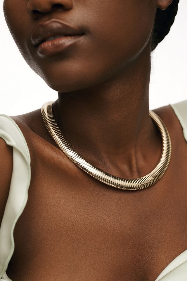 Herringbone Stretch Necklace #4