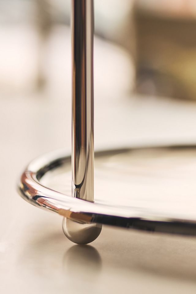 Arlo Stainless Steel Tiered Stand #1