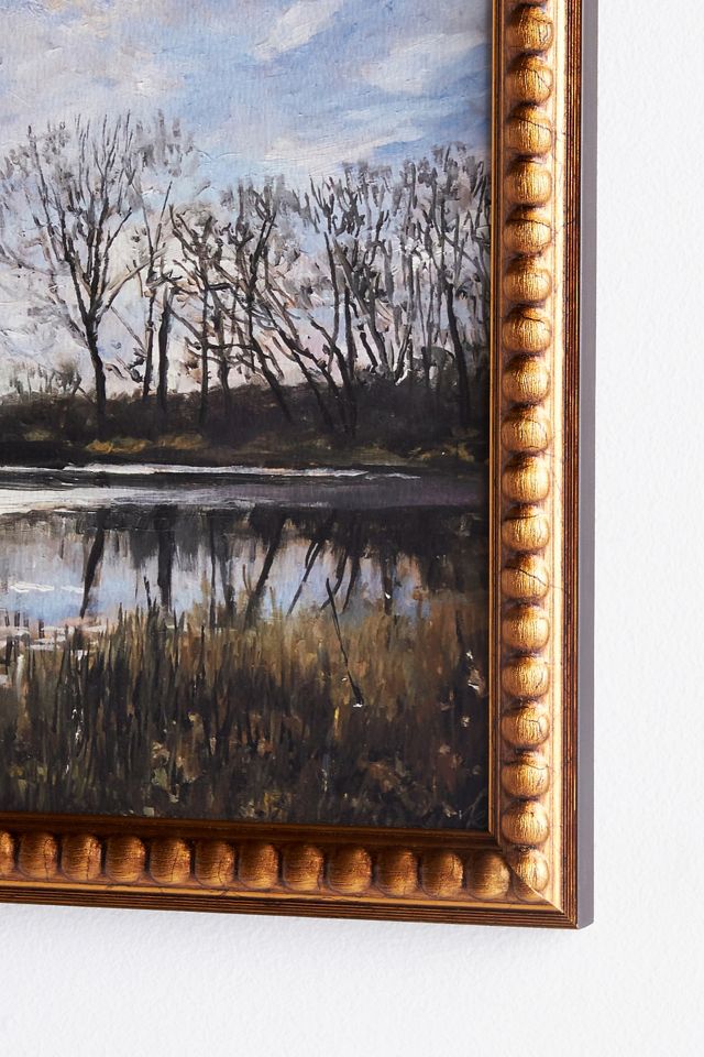 Winter Pond Wall Art #1
