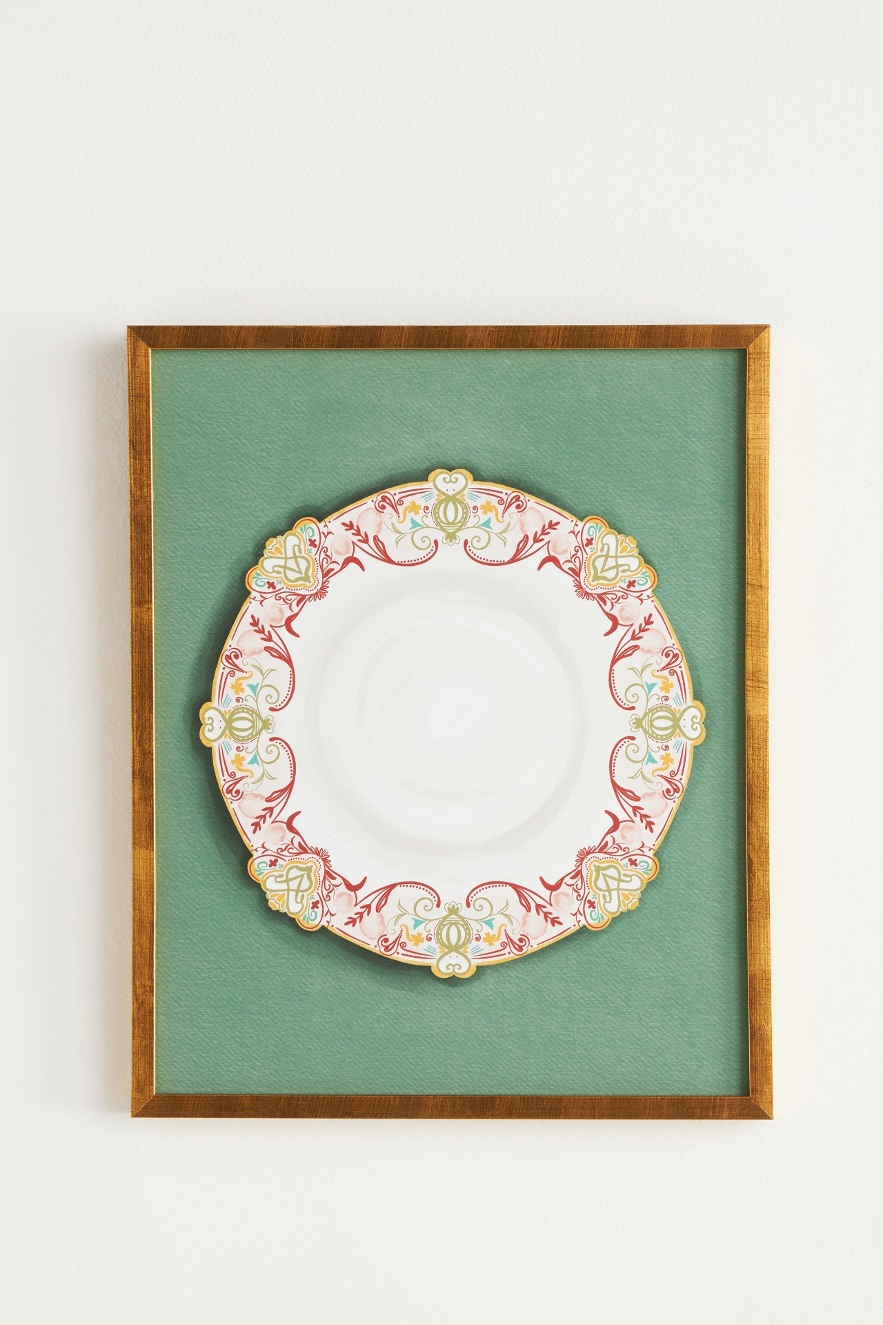 Vintage Plate No.1 Wall Art