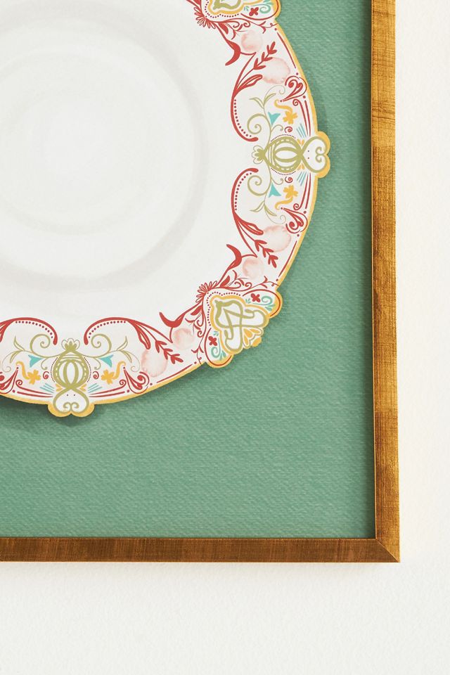 Vintage Plate No.1 Wall Art #1