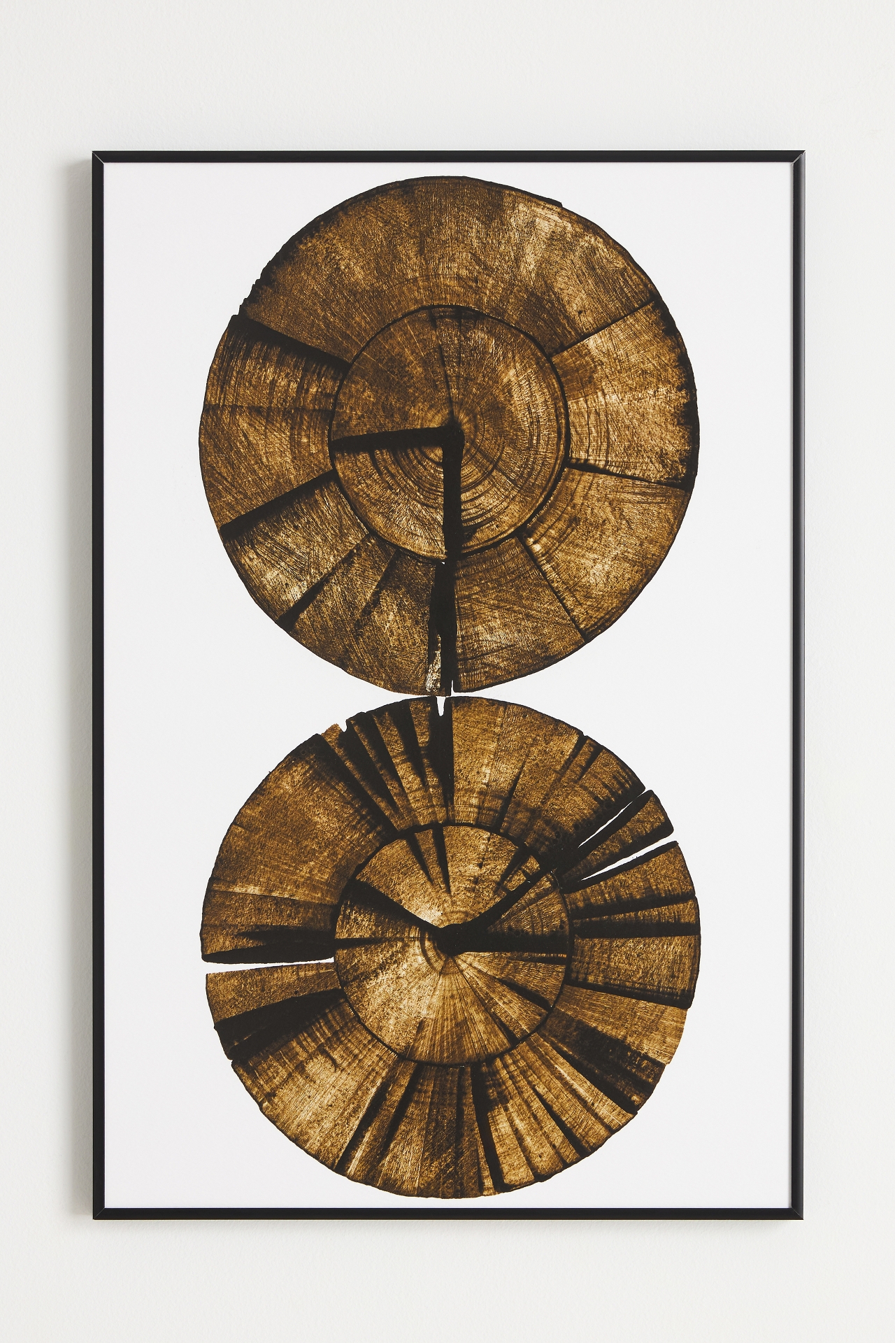 Wooden Clock Wall Art