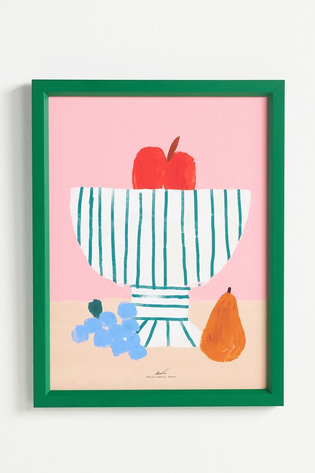 Bowl of Fruit Wall Art #1