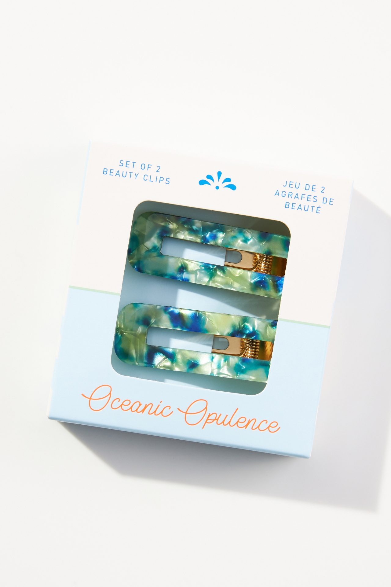 Oceanic Opulence Hair Clips, Set of 2