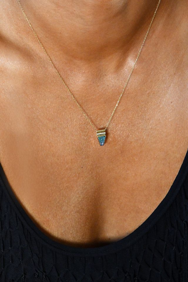 Christina Magdolna Stardust Shield Necklace #1