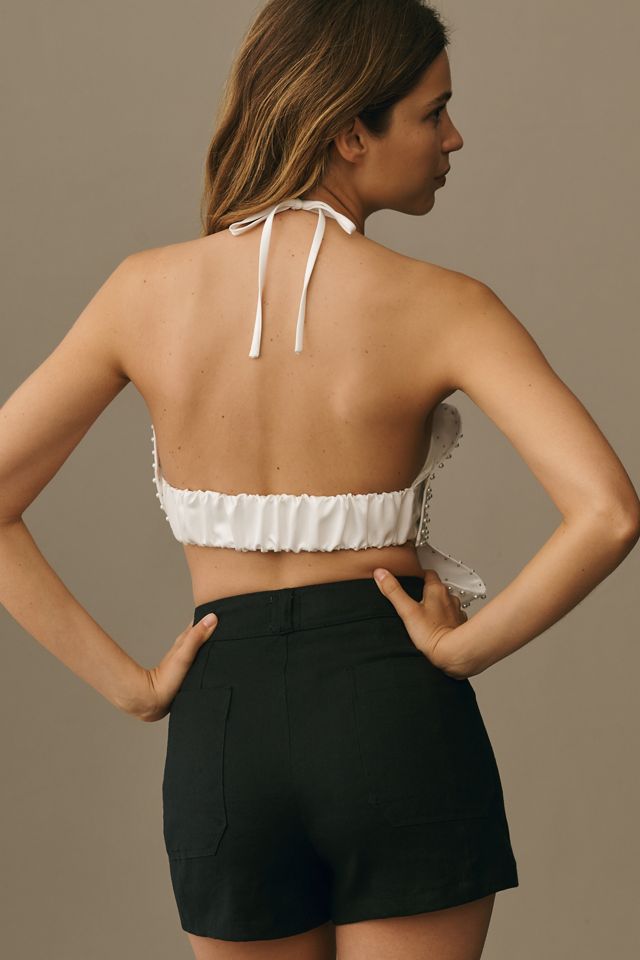 By Anthropologie Pearl Flower Cami #2