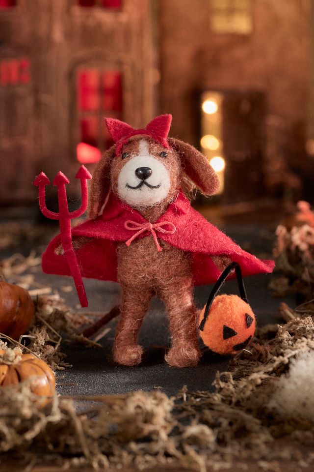 Devil Dog Felt Critter #1