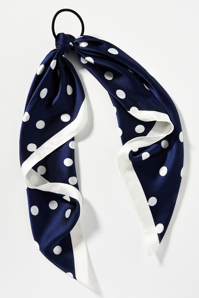 Polka Dot Hair Scarf #1