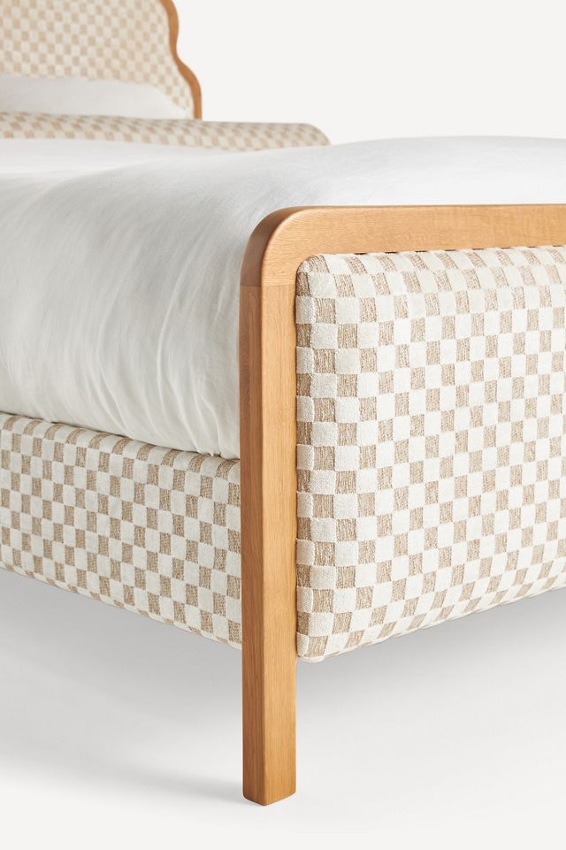 Pim Carmine Jacquard Bed #4