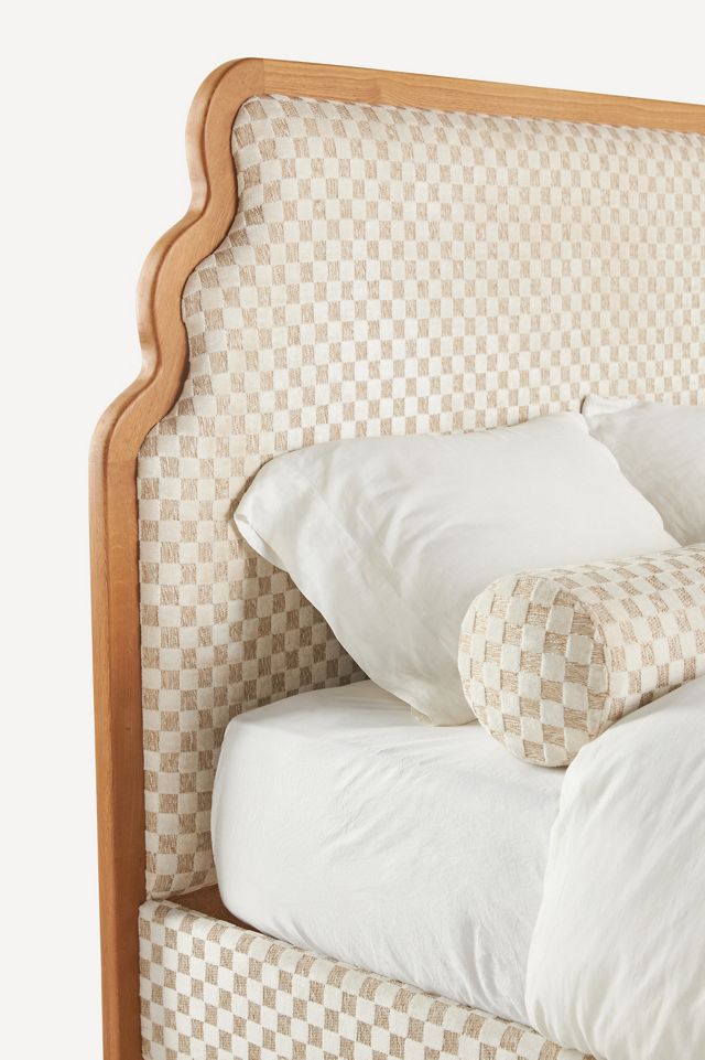 Pim Carmine Jacquard Bed #5