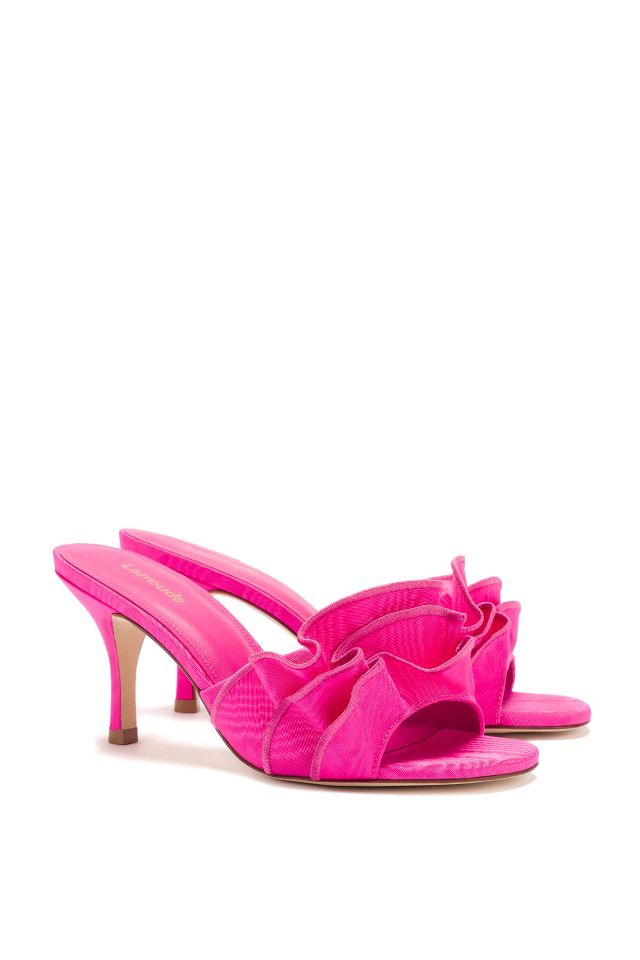 Larroudé Colette Ruffle Sandal | Anthropologie