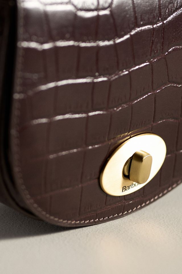 Barbour Eilein Leather Saddle Bag #3