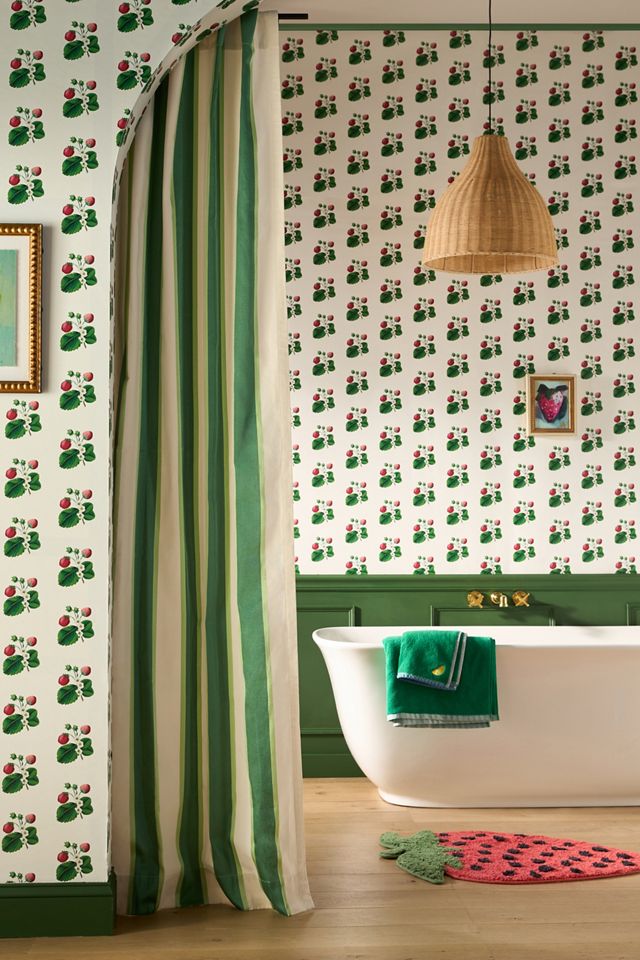 Schumacher x Johnson Hartig Strawberry Hill Wallpaper #1