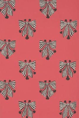 Schumacher x Marian McEvoy Bow-Wow-Wow Wallpaper