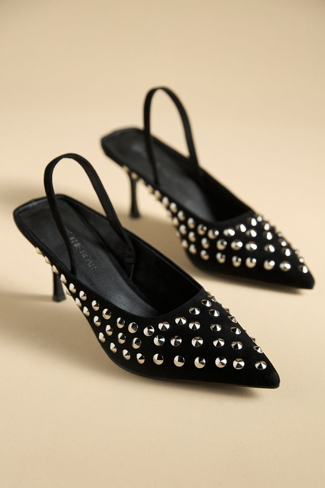 Shoe The Bear Sophie Stud Slingback Heels #2