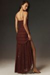 BHLDN Zoe Stretch Lace Midi Dress | Anthropologie