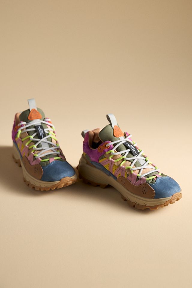 スニーカー Flower Mountain IWANO - Sneakers Flower Mountain Iwano 2 Panelled Sneakers | Claret Red
