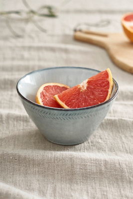 Terrain Dashed Rim Stoneware Cereal Bowl